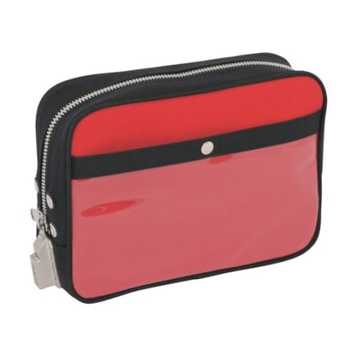 PMSED02 ポーチ 錠付 M 赤