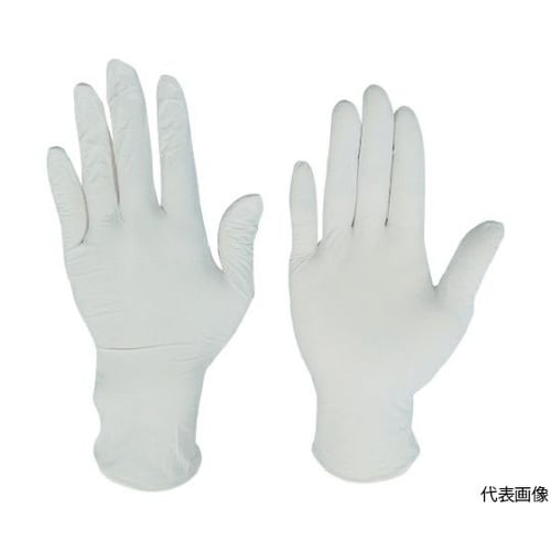ニトリル使いきり手袋粉無250枚入ホワイ