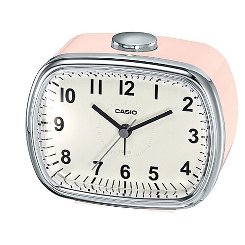 TQ159−4JFレトロカラークロック桃