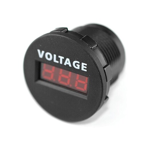 A25−1C−REDLEDデジタル電圧計