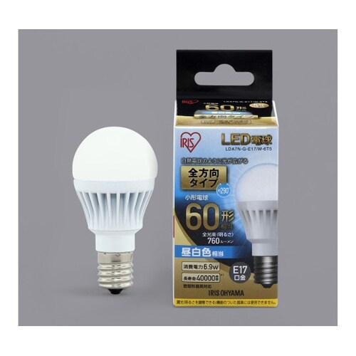 LDA7N−G−E17/W−6T5 電球