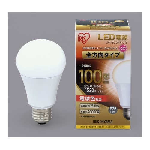 LDA15L−G/W−10T5LED電球