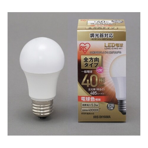 LDA5L−G/W/D−4V1LED電球
