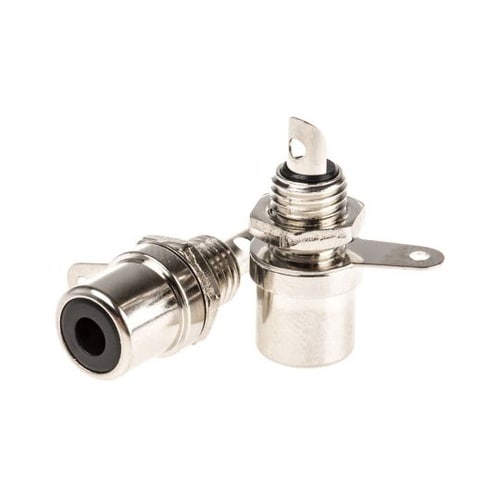 RCAソケット メス ニッケルめっき 1