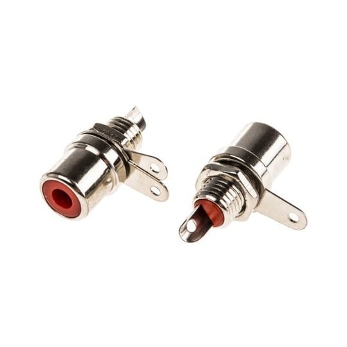 RCAソケット メス ニッケルめっき 1