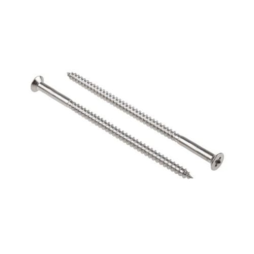 木ねじ ねじサイズ 5mmx皿頭 ステン