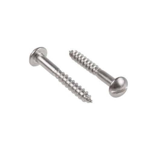 木ねじ ねじサイズ 4mmx丸形 ステン