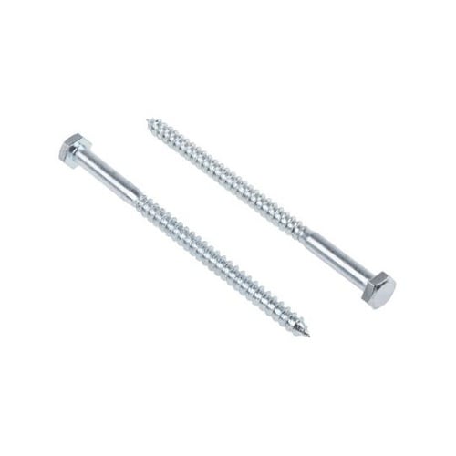 木ねじ ねじサイズ M6x六角 鋼 1袋