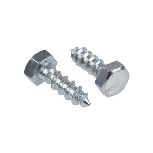 木ねじ ねじサイズ M8x六角 鋼 1袋