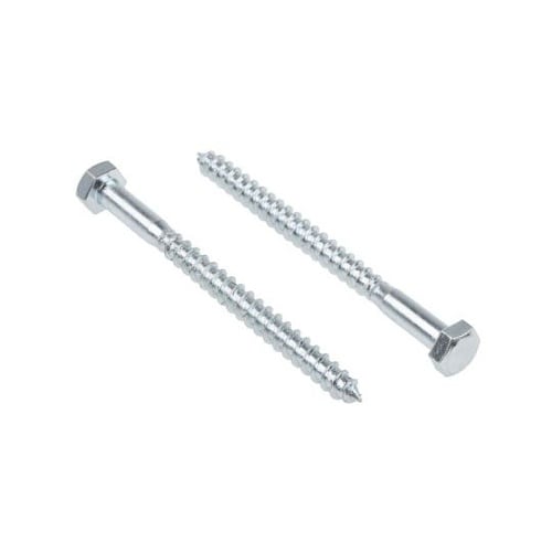 木ねじ ねじサイズ M8x六角 鋼 1袋