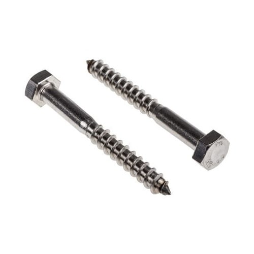 木ねじ ねじサイズ 8mmx六角 ステン