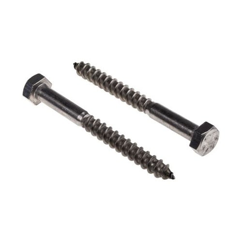 木ねじ ねじサイズ 8mmx六角 ステン