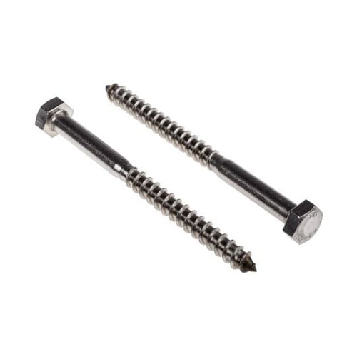 木ねじ ねじサイズ 8mmx六角 ステン