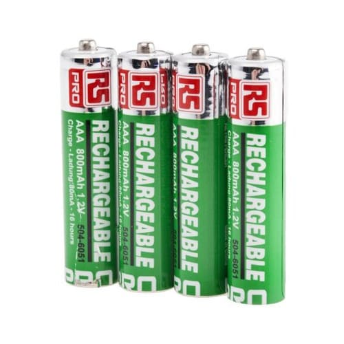 充電式単四電池 ニッケル水素電池 1.2