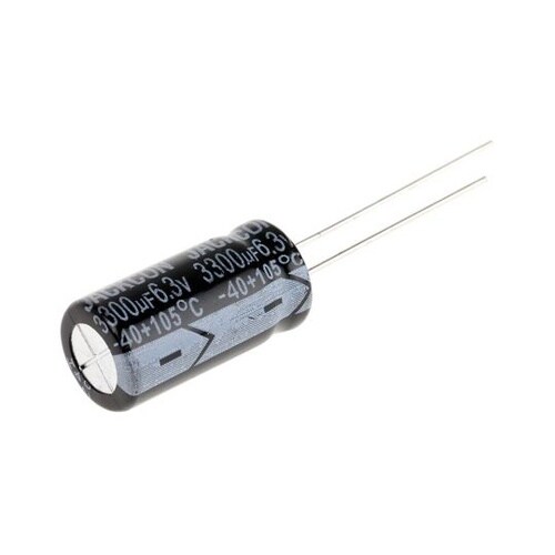アルミ電解コンデンサ 3300μF 6.