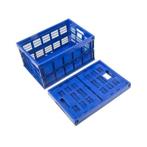 767−4998 収納ボックス PP 青