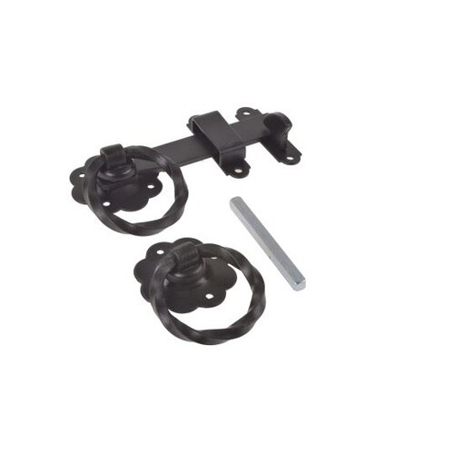 ゲートラッチ スチール ブラックエポキシ