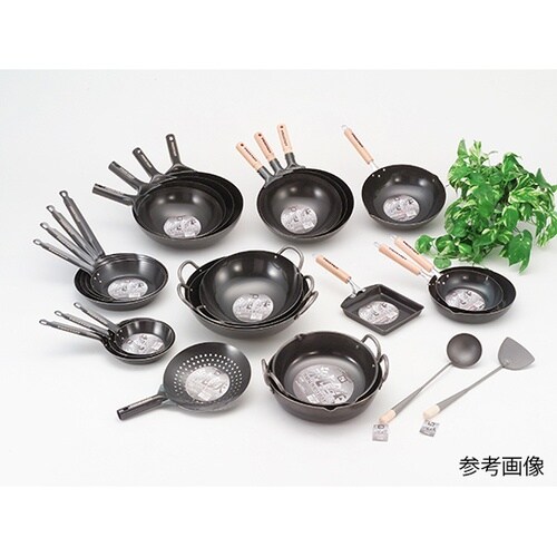 プロスタッフ 中華鍋 30cm 共柄純鉄