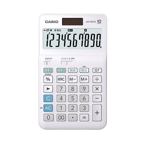 JW−100TC−N W税率電卓