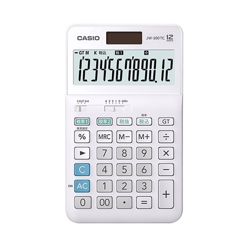 JW−200TC−N W税率電卓