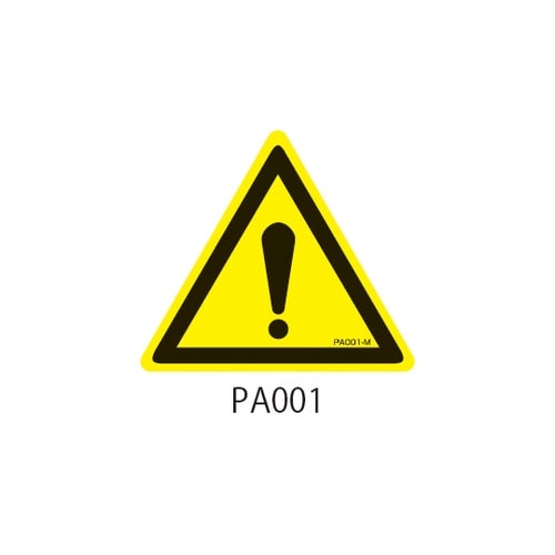 PAシリーズ 三角ラベル SSサイズ 注