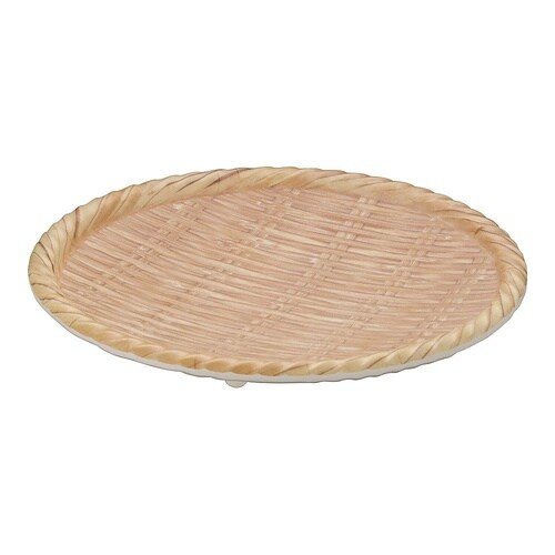 JB−B736BR メラミン竹模様丸皿