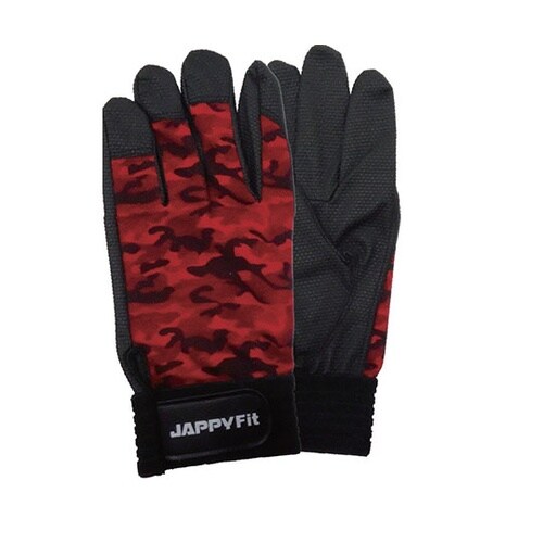 JPF−178MR−LL作業用手袋赤迷彩