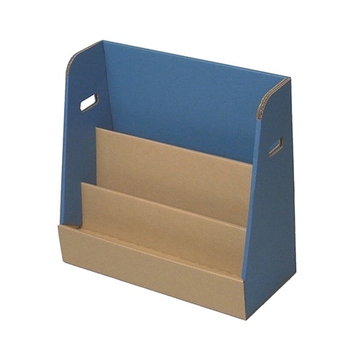 すまいるキッズ絵本ラック(ブルー)