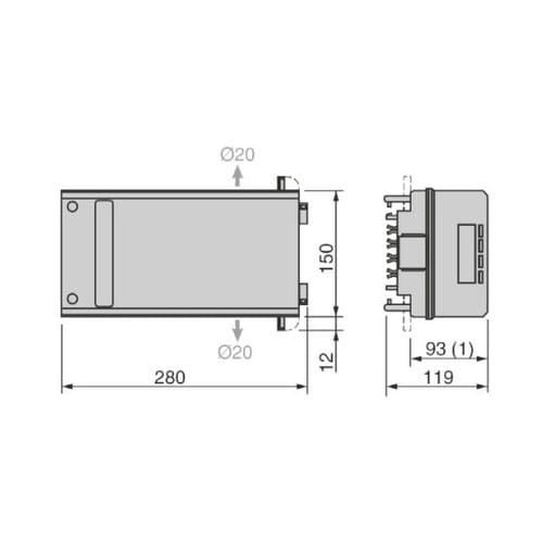 ヒューズ付きアイソレータスイッチ KNB