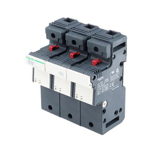 レール取り付けヒューズホルダ 125A