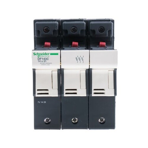 レール取り付けヒューズホルダ 50A 6