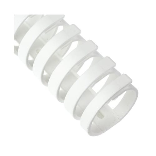 ケーブルケーシング 500mm 白 1袋