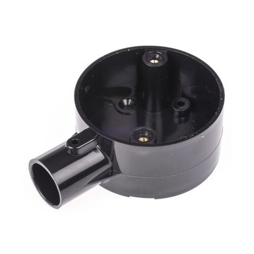 コンジット 端子ボックス 黒 PVC 1