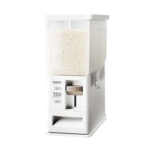 計量米びつ 6kg型 ホワイト 7504