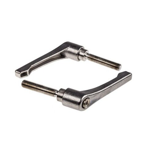 クランプレバー M10 ステンレススチー