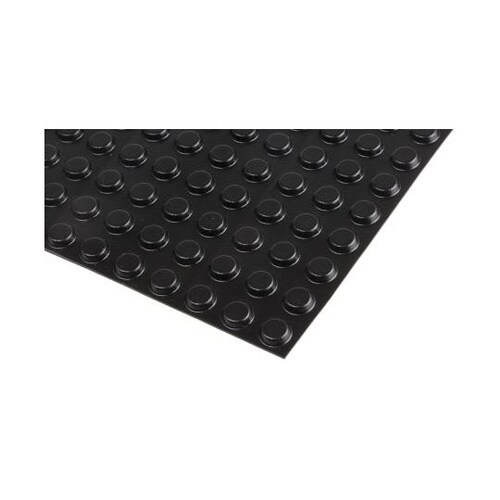 防振ゴム 黒,高さ:3.5mm 1袋(1