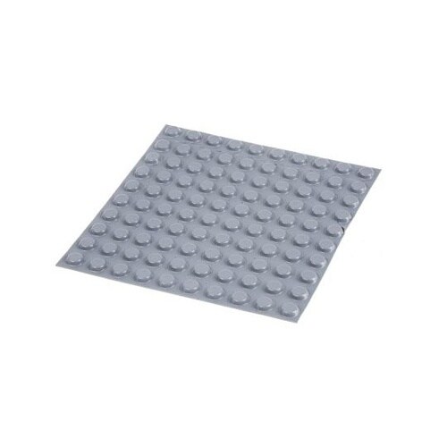 防振ゴム グレー,高さ:3.5mm 1袋