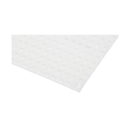 防振ゴム 半球形 クリア,高さ:2.2m