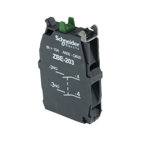 コンタクトブロック 2NO ねじターミナ