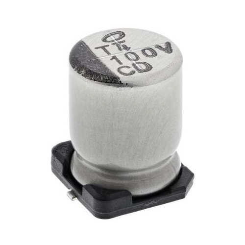 電解コンデンサ 100μF 35V dc