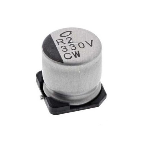 電解コンデンサ 330μF 35V dc