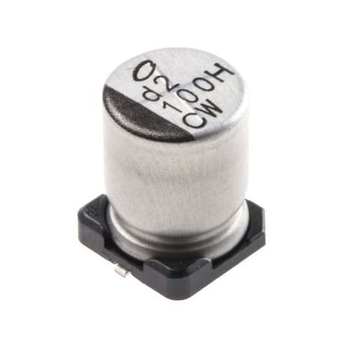 電解コンデンサ 100μF 50V dc