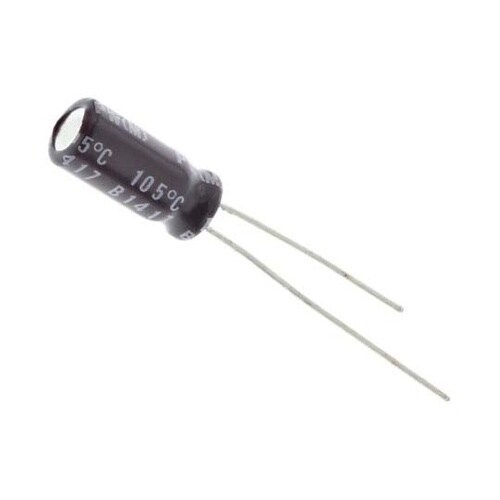 電解コンデンサ 47μF 25V dc