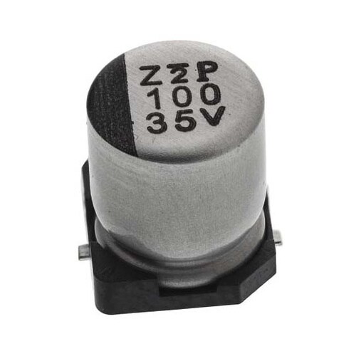 電解コンデンサ 100μF 35V dc