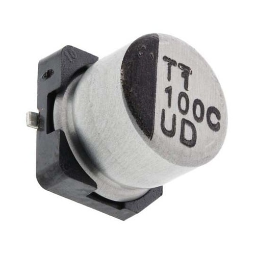 電解コンデンサ 100μF 16V dc