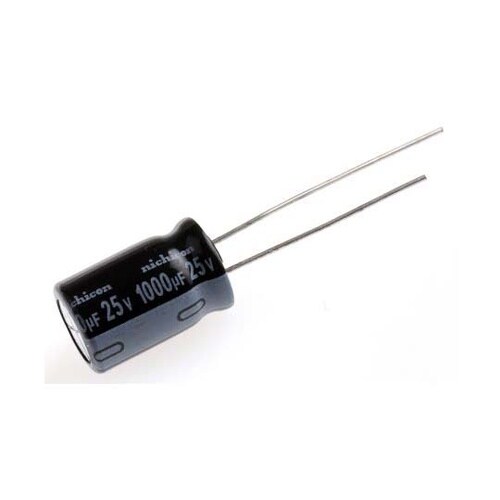 電解コンデンサ 1000μF 25V d