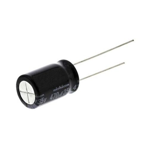 電解コンデンサ 470μF 35V dc