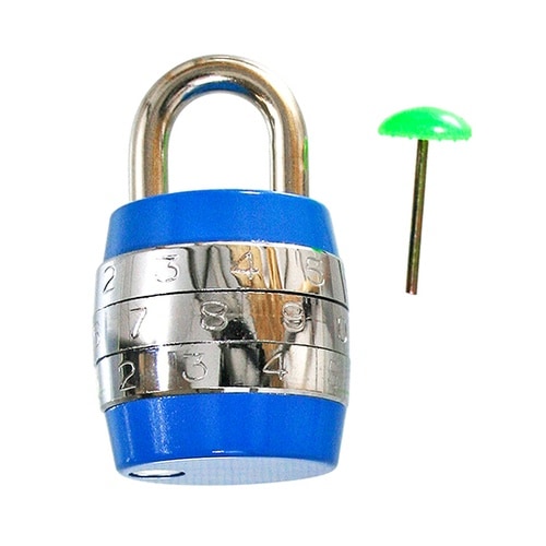 NO670 自由文字合錠 32mm