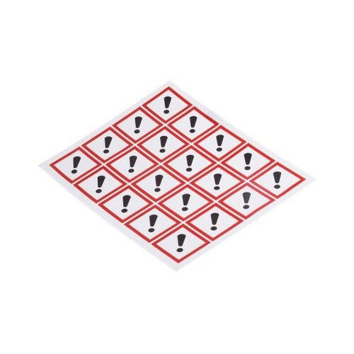 危険 & 警告ラベル なし 光沢重合体ビ