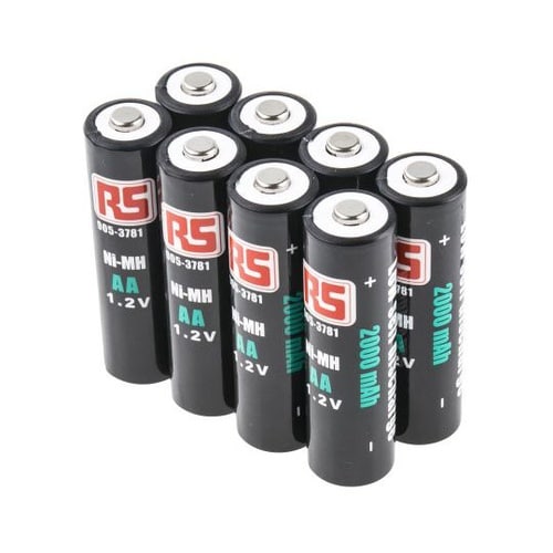 充電式単三電池 ニッケル水素 1.2V,